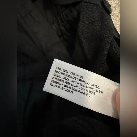 Universal Thread Black Button-Front Jumpsuit - Picture 4 of 5